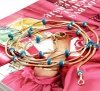 1070 Złoty łańcuszek 60cm pozłacany 18k Xuping